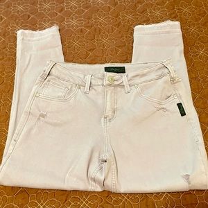 Silver jeans Avery skinny crop 30 x 25L